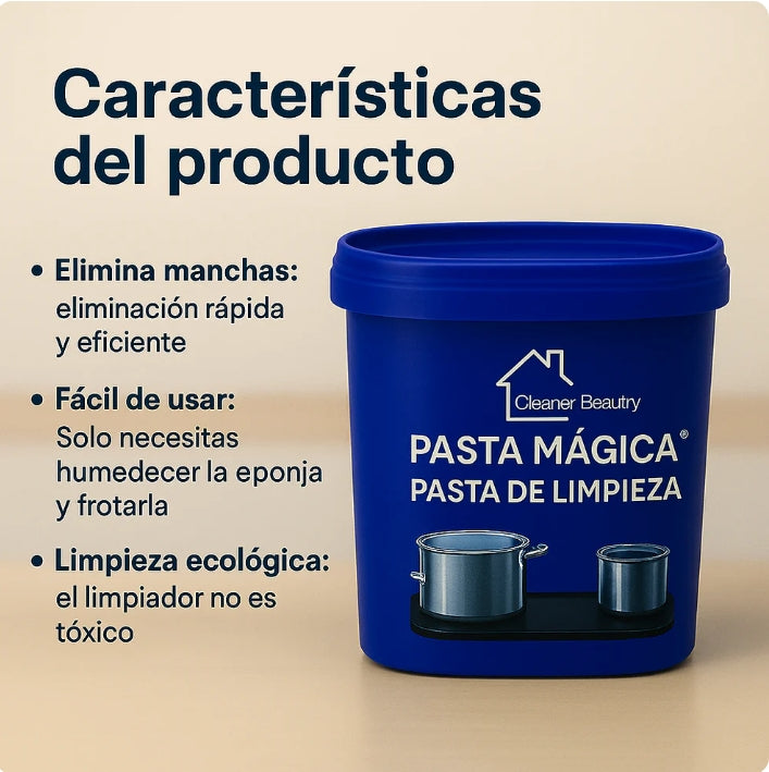 3x1 Pasta mágica multiusos (500 gr c/u) + envió gratis.