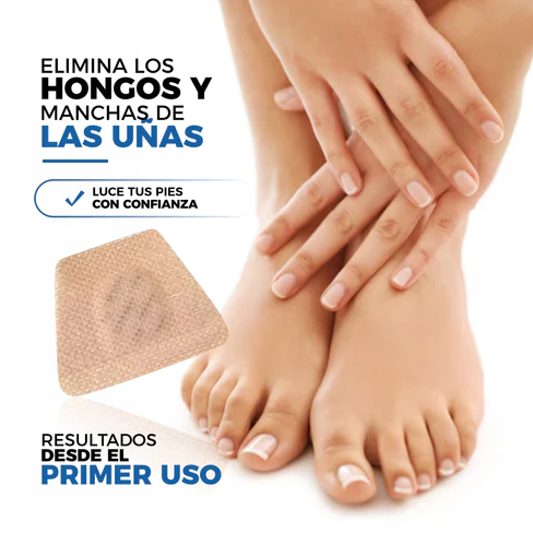 😎32 Parches Anti Hongos  "olvídate de las molestias y recupera la confianza en tus pies y manos"