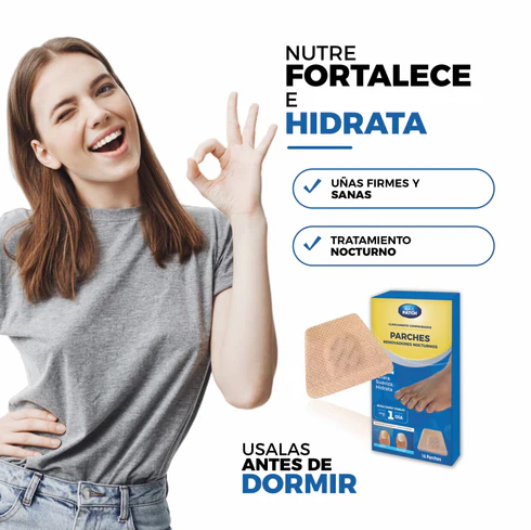 😎32 Parches Anti Hongos  "olvídate de las molestias y recupera la confianza en tus pies y manos"