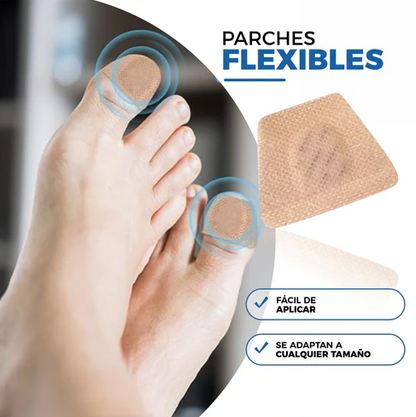 😎32 Parches Anti Hongos  "olvídate de las molestias y recupera la confianza en tus pies y manos"