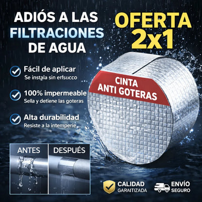 Cinta extra adhesiva™ 💥PROMOCION 2X1💥 (10MT X 5CM) 100 % impermeable